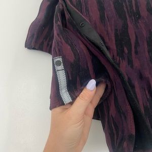 NWOT lululemon vinyasa scarf wrap thick winter printed fleece lined